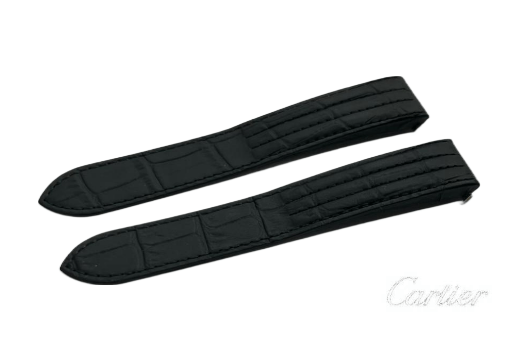 Multi - colors Replacement Cartier Roadster 19MM & 21MM Leather Band Alligator/Crocodile Grain - Universal Jewelers & Watch Tools Inc.