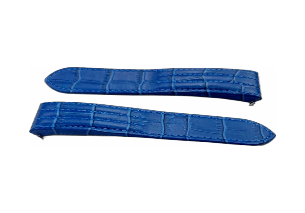 Multi - colors Replacement Cartier Roadster 19MM & 21MM Leather Band Alligator/Crocodile Grain - Universal Jewelers & Watch Tools Inc.