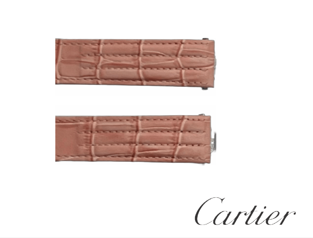 Multi - colors Replacement Cartier Roadster 19MM & 21MM Leather Band Alligator/Crocodile Grain - Universal Jewelers & Watch Tools Inc.