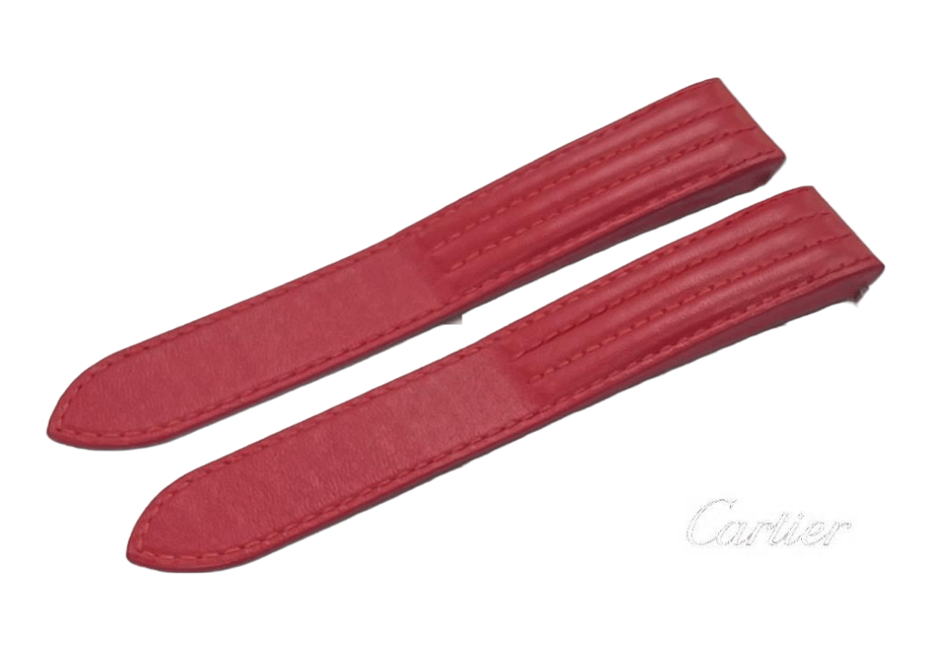 Multi - colors Replacement Cartier Roadster 19MM & 21MM Leather Band Stitched Plain - Universal Jewelers & Watch Tools Inc.