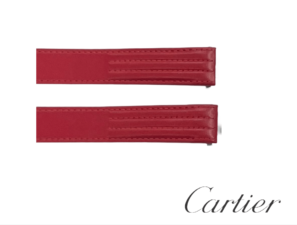 Multi - colors Replacement Cartier Roadster 19MM & 21MM Leather Band Stitched Plain - Universal Jewelers & Watch Tools Inc.