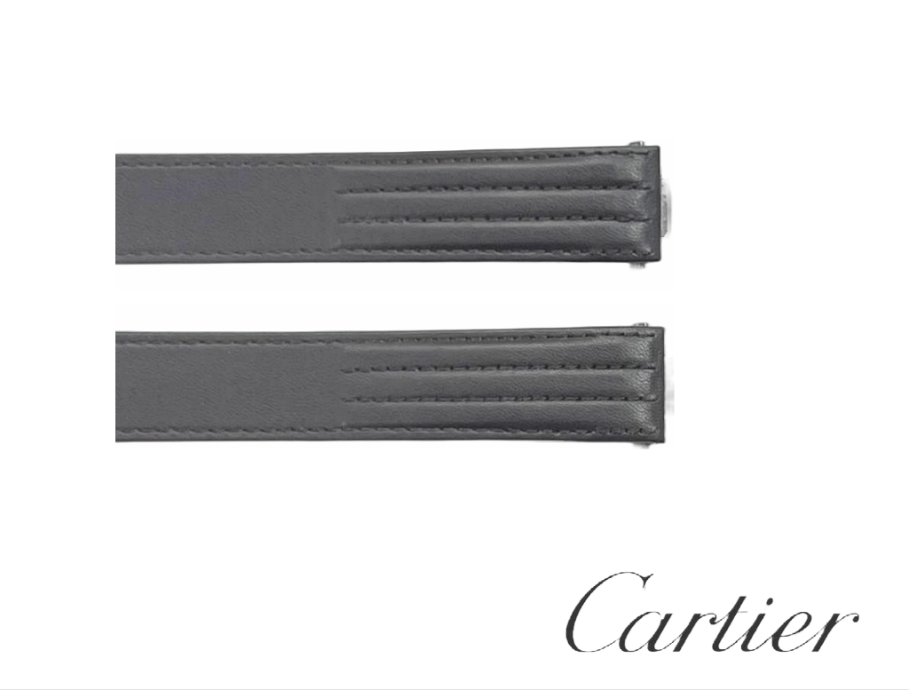 Multi - colors Replacement Cartier Roadster 19MM & 21MM Leather Band Stitched Plain - Universal Jewelers & Watch Tools Inc.