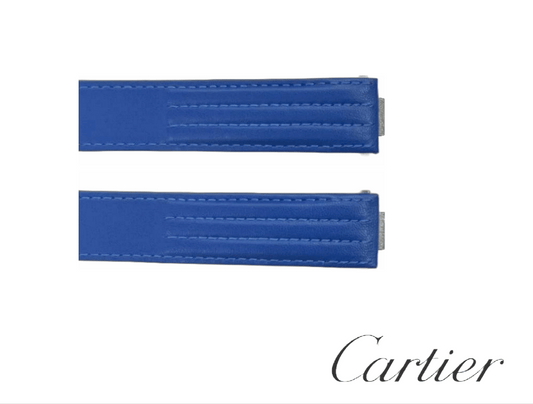 Multi - colors Replacement Cartier Roadster 19MM & 21MM Leather Band Stitched Plain - Universal Jewelers & Watch Tools Inc.
