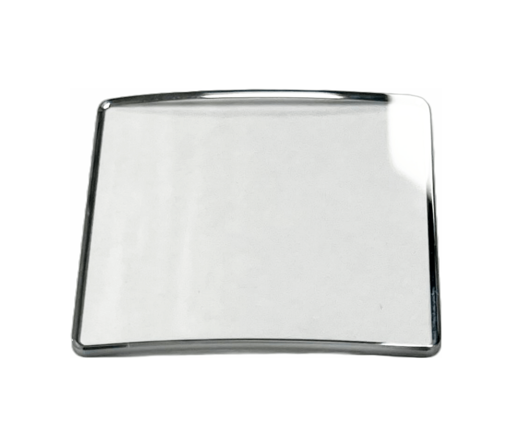 Sapphire Crystals to Fit Cartier Rectangular (Cut Corners) Double Domed with Trim Colors - Universal Jewelers & Watch Tools Inc.