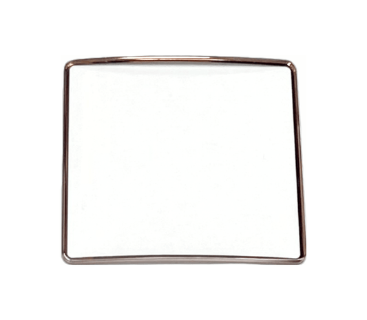 Sapphire Crystals to Fit Cartier Rectangular (Cut Corners) Double Domed with Trim Colors - Universal Jewelers & Watch Tools Inc.