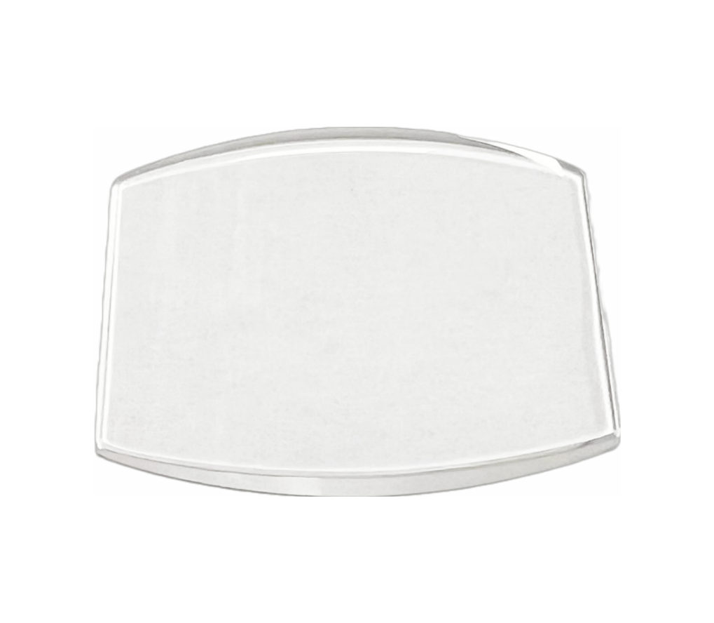 Sapphire Crystals to Fit Cartier Rectangular Single Domed(Sides Bow out) - Universal Jewelers & Watch Tools Inc.