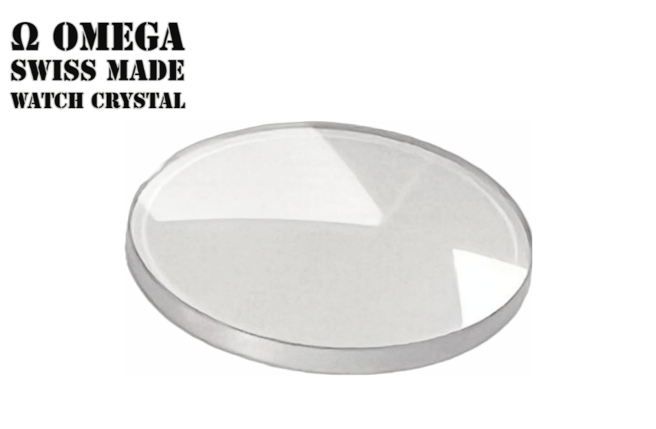 Sapphire Crystals to Fit Omega Double Domed (27.0×2.0×2.7)mm → (Dia× Edge Thick× Dome Thick) - Universal Jewelers & Watch Tools Inc.