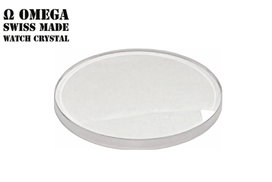 Sapphire Crystals to Fit Omega Double Domed (31.0× 1.0× 2.5)mm → (Dia× Edge Thick× Dome Thick) - Universal Jewelers & Watch Tools Inc.
