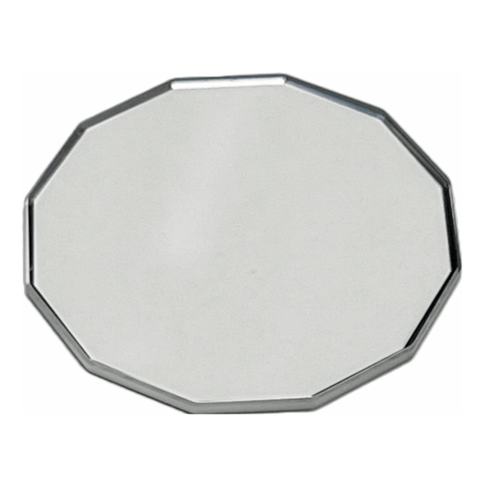 Sapphire Crystals to Fit AUDEMARS PIGUET Flat Hexagon Silver Trim 12 Sides Shape (30.0×1.20)mm→(Diameter× Thick) - Universal Jewelers & Watch Tools Inc.