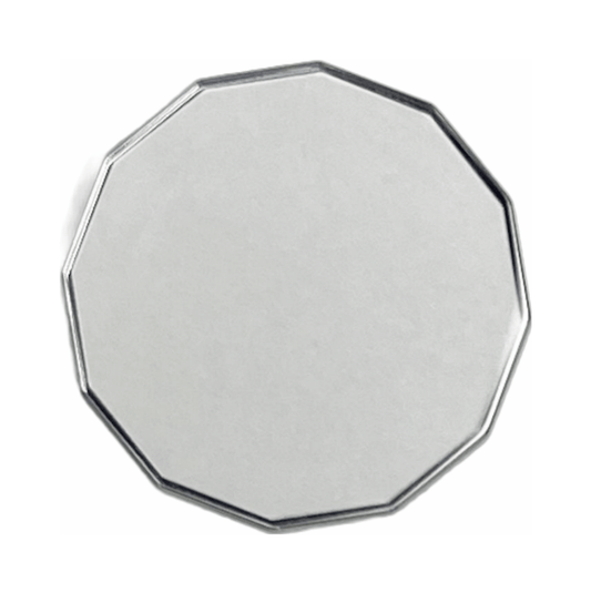 Sapphire Crystals to Fit AUDEMARS PIGUET Flat Hexagon Silver Trim 12 Sides Shape (30.0×1.20)mm→(Diameter× Thick) - Universal Jewelers & Watch Tools Inc.