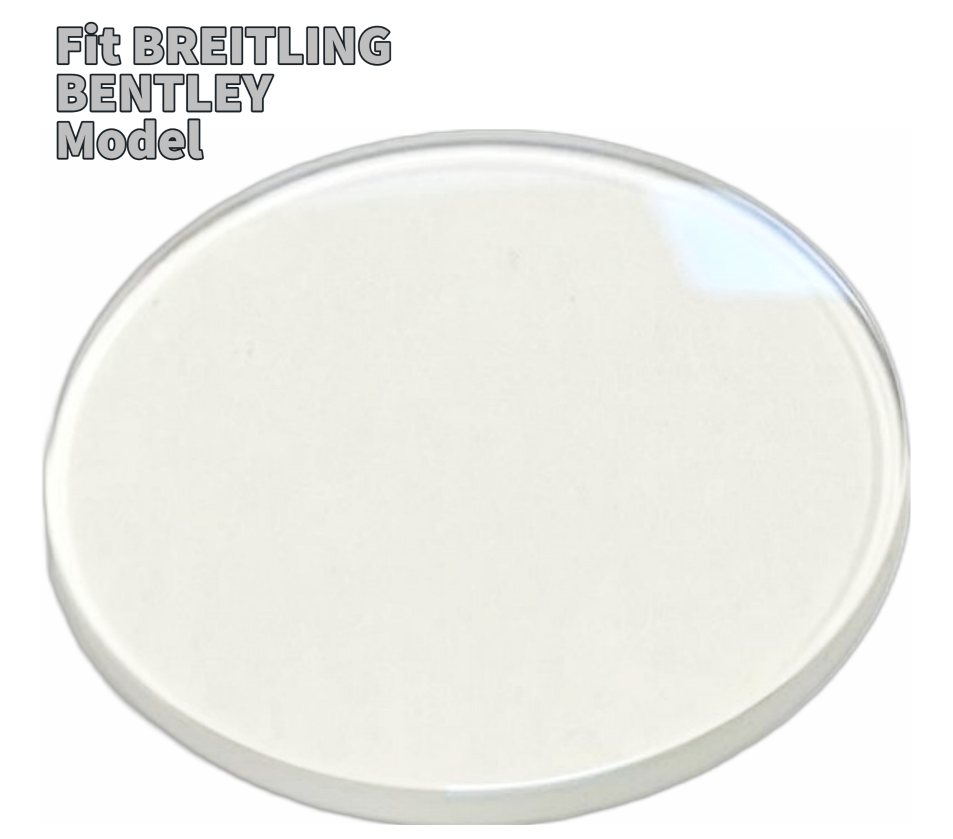 Generic Sapphire to Fit BREITLING BENTLEY Domed Anti Reflective Round Shape (40.0×2.0)mm→(Diameter×Edge Thick)