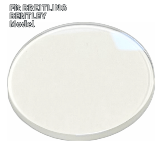 Generic Sapphire to Fit BREITLING BENTLEY Domed Anti Reflective Round Shape (40.0×2.0)mm→(Diameter×Edge Thick) - Universal Jewelers & Watch Tools Inc.