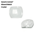 Mineral Crystals to Fit Invicta Rectangular 2 Sides Round Shape Magnified w/Flat Back side (27.5×19.1×5.4)mm→(Width×Height×Thick) - Universal Jewelers & Watch Tools Inc.
