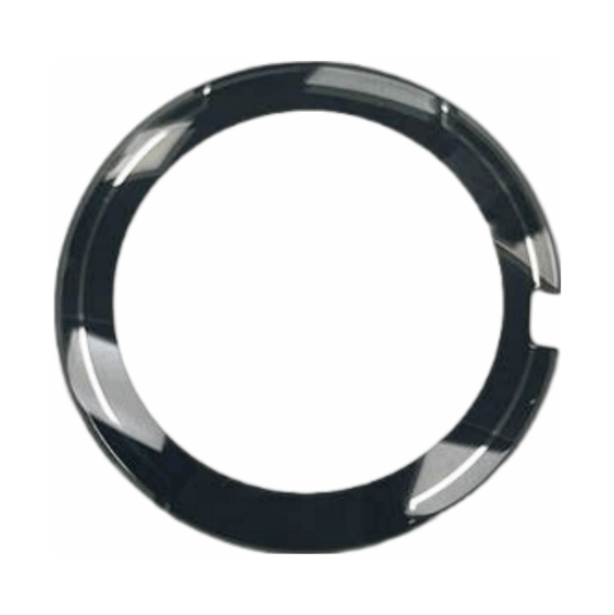 Sapphire Crystals to Fit Rado Double Domed Round Shape with Black Trim and Silver Lines (32.5×3.06×1.0)mm→(Diameter×Dome Height×Edge Thick) - Universal Jewelers & Watch Tools Inc.