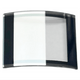 Sapphire Crystals to Fit Rado Double Domed Rectangular Shape Sharp Edges Black Trim with Silver lines (38.2×30.9×3.40×1.2)mm→(Width×Height×Dome Height×Edge Thick) Fit Model 152.0784.3 - Universal Jewelers & Watch Tools Inc.