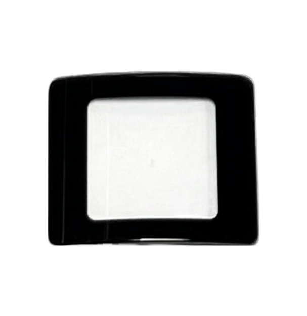 Sapphire Crystals to Fit Rado Double Domed Rectangular Shape Cut Corners Black Border (20.5×17.5×1.78×1.0)mm→(Width×Height×Dome Height×Edge Thick) - Universal Jewelers & Watch Tools Inc.