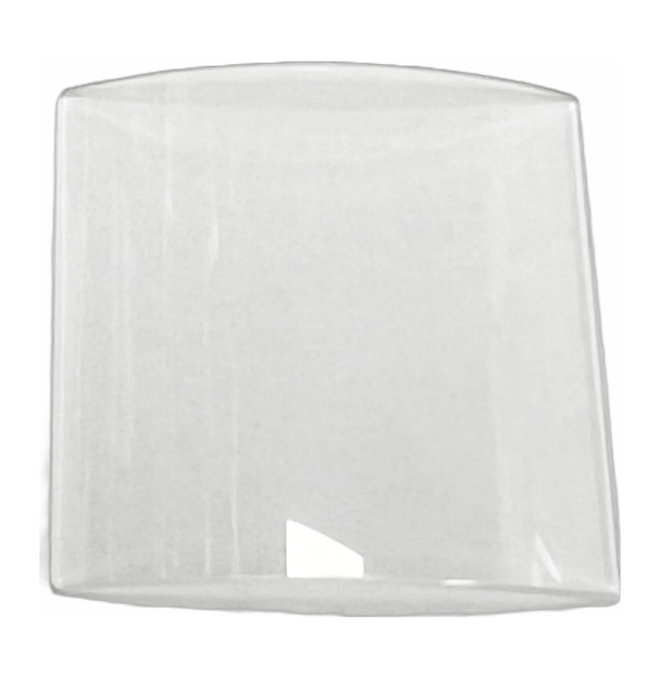 Sapphire Crystals to Fit Rado Double Domed Square Shape (23.7×23.7×2.8×0.9)mm→(Width×Height×Dome Height×Edge Thick) - Universal Jewelers & Watch Tools Inc.