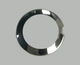 Mineral Crystals to Fit Rado Double Domed Cut out at 3:00 Round Shape with Silver Trim (23.0×2.78×0.8)mm→(Diameter×Dome Height×Edge Thick) Fit Model R22594712 - Universal Jewelers & Watch Tools Inc.