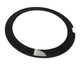 Mineral Crystals to Fit Rado Double Domed Cut out at 3:00 Round Shape with Black Trim (35.0×2.5×1.0)mm→(Diameter×Dome Height×Edge Thick) - Universal Jewelers & Watch Tools Inc.
