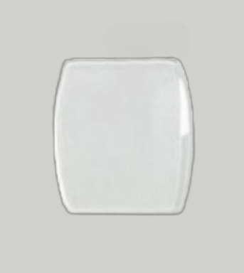 Mineral Crystals to Fit BULOVA Ladies Single Domed Rectangular Shape Curved 2 Sides (19.50×17.60×1.70)mm→(Height×Width×Middle Thick) Fit Model 98R159 - Universal Jewelers & Watch Tools Inc.