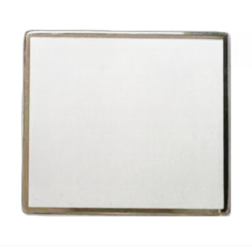 Mineral Crystals to Fit BULOVA Flat Rectangular Shape Golden Trim (26.0×23.0×1.0)mm→(Height×Width×Thick) Fit Model 98D005