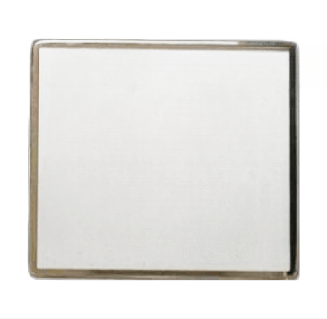 Mineral Crystals to Fit BULOVA Flat Rectangular Shape Golden Trim (26.0×23.0×1.0)mm→(Height×Width×Thick) Fit Model 98D005 - Universal Jewelers & Watch Tools Inc.