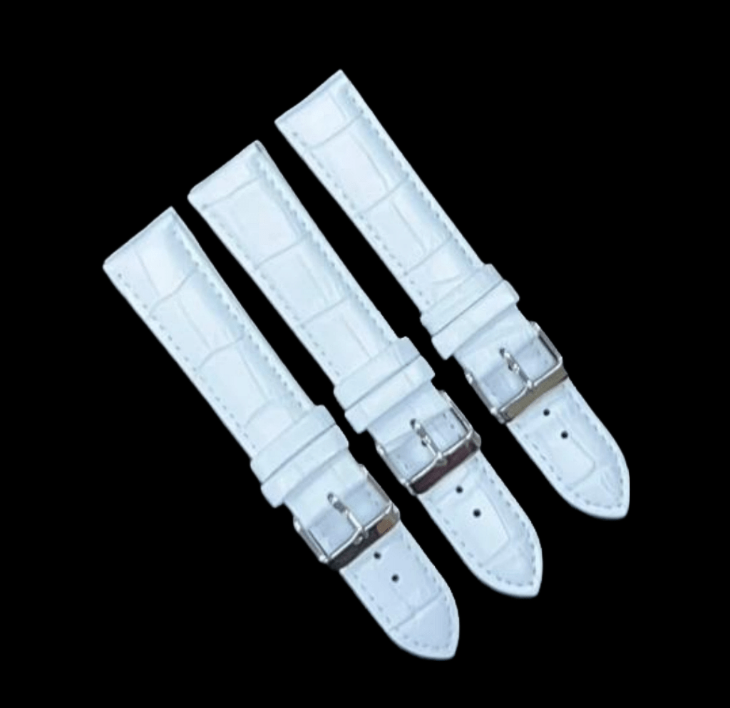 Watch Bands Stitched Alligator Crocodile Grain Padded Genuine Leather 12 - 30MMXXL - Universal Jewelers & Watch Tools Inc.