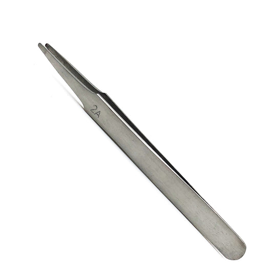 No 2 A Tweezer Stainless Steel Antimagnetic - Universal Jewelers & Watch Tools Inc.