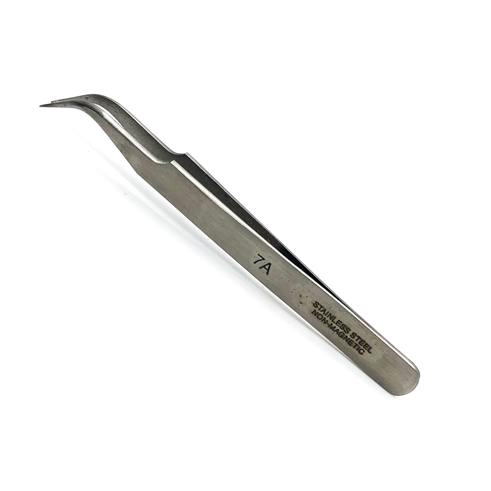 No 7A Tweezer Stainless Steel Antimagnetic - Universal Jewelers & Watch Tools Inc.