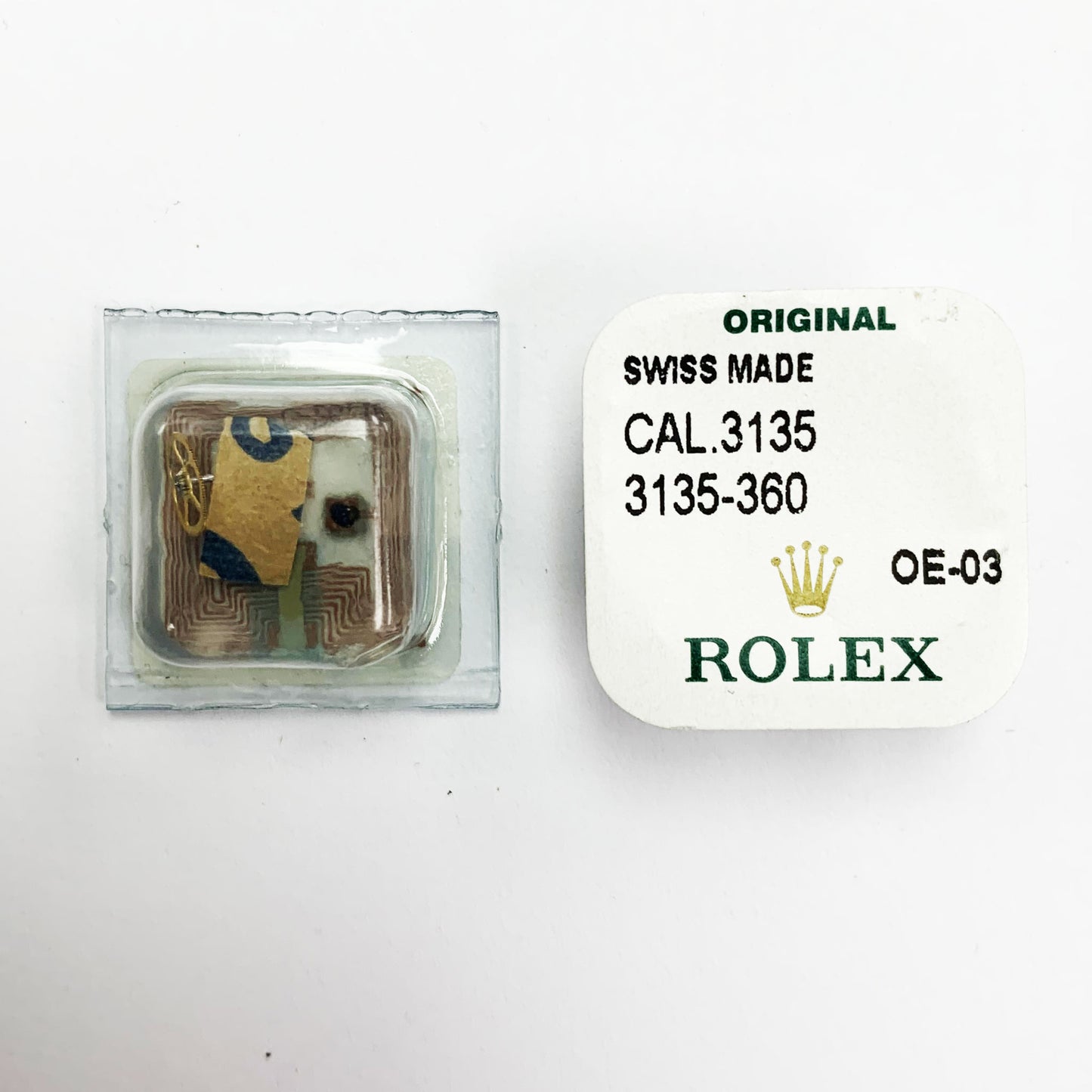 Original Rolex Watch Movement Part 3135 360 Second 2nd Wheel Genuine in Original Pack - Universal Jewelers & Watch Tools Inc.