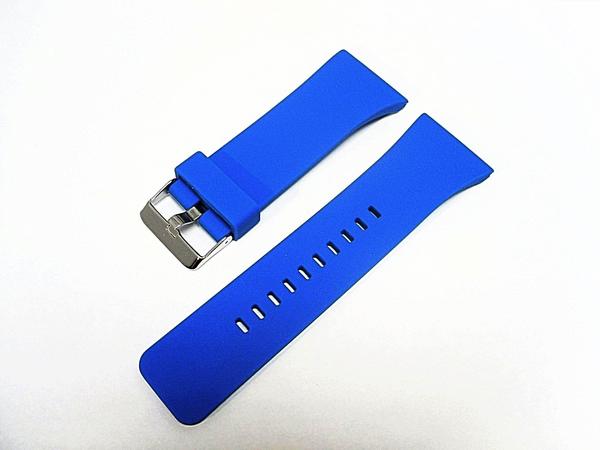 BEST QUALITY,SILICONE WATCH BAND BLUE COLOR 26MM - Universal Jewelers & Watch Tools Inc.