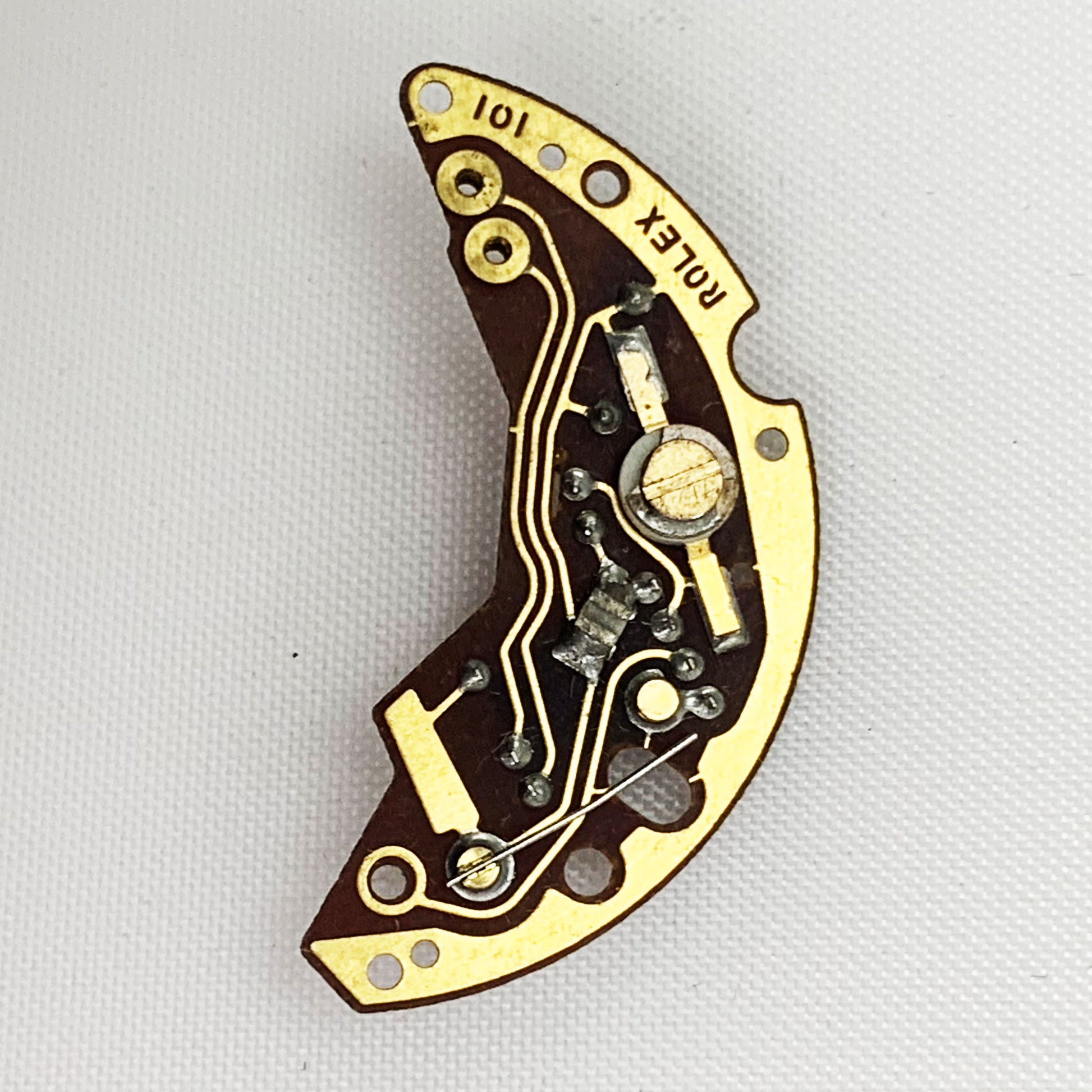 Rolex Watch Part Caliber Movement 5035 6005 Electronic Module, Genuine, Used - Universal Jewelers & Watch Tools Inc.