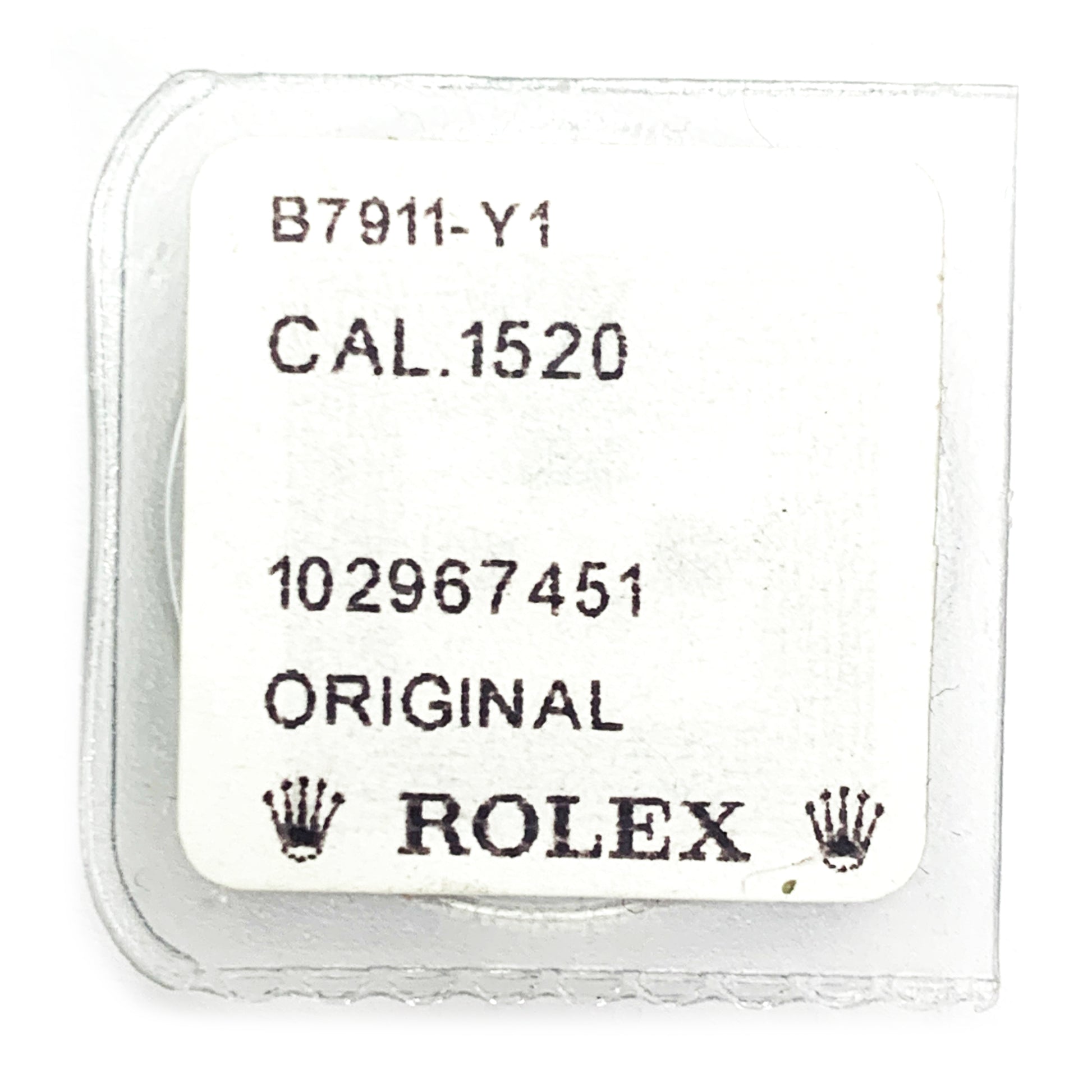 Rolex Caliber 1520 Part 7911 Oscillating Weight Spring Clip Original Pack Pre Owned - Universal Jewelers & Watch Tools Inc.