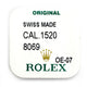 Rolex Caliber 1520 Part 8069 Mainspring New Original Pack Pre Owned - Universal Jewelers & Watch Tools Inc.