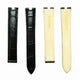 Fit to Cartier Watch Genuine Leather Bands, Alligator Grain Strap, 15*3.5*12MM, Black and Brown - Universal Jewelers & Watch Tools Inc.