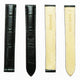 Fit to Cartier Watch Genuine Leather Bands, Alligator Grain Strap, 13*12 MM, Black - Universal Jewelers & Watch Tools Inc.