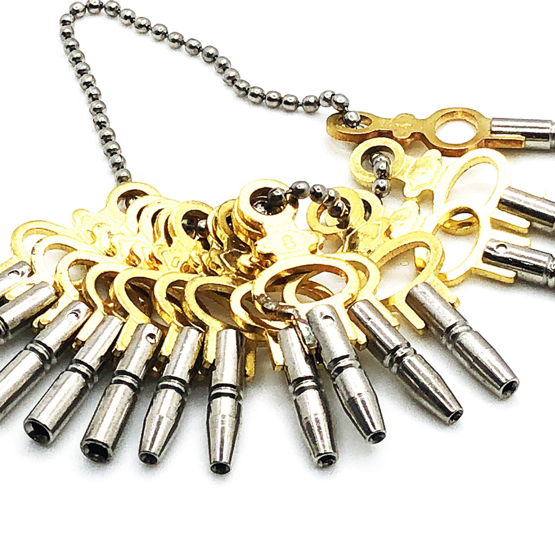 Set of 14 Pocket Watch Key - Universal Jewelers & Watch Tools Inc.