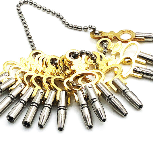 Set of 14 Pocket Watch Key - Universal Jewelers & Watch Tools Inc.