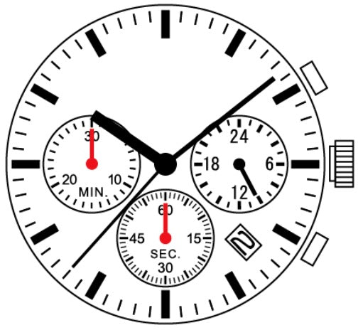 VR32 Hattori Seiko Watch Movement Japan Watch Movement - Universal Jewelers & Watch Tools Inc.