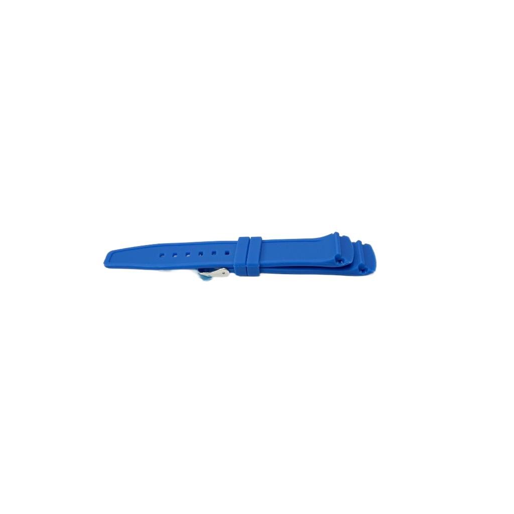 Straight End Watch Silicone Rubber Watch Band 22mm with Spring Bars - Universal Jewelers & Watch Tools Inc.