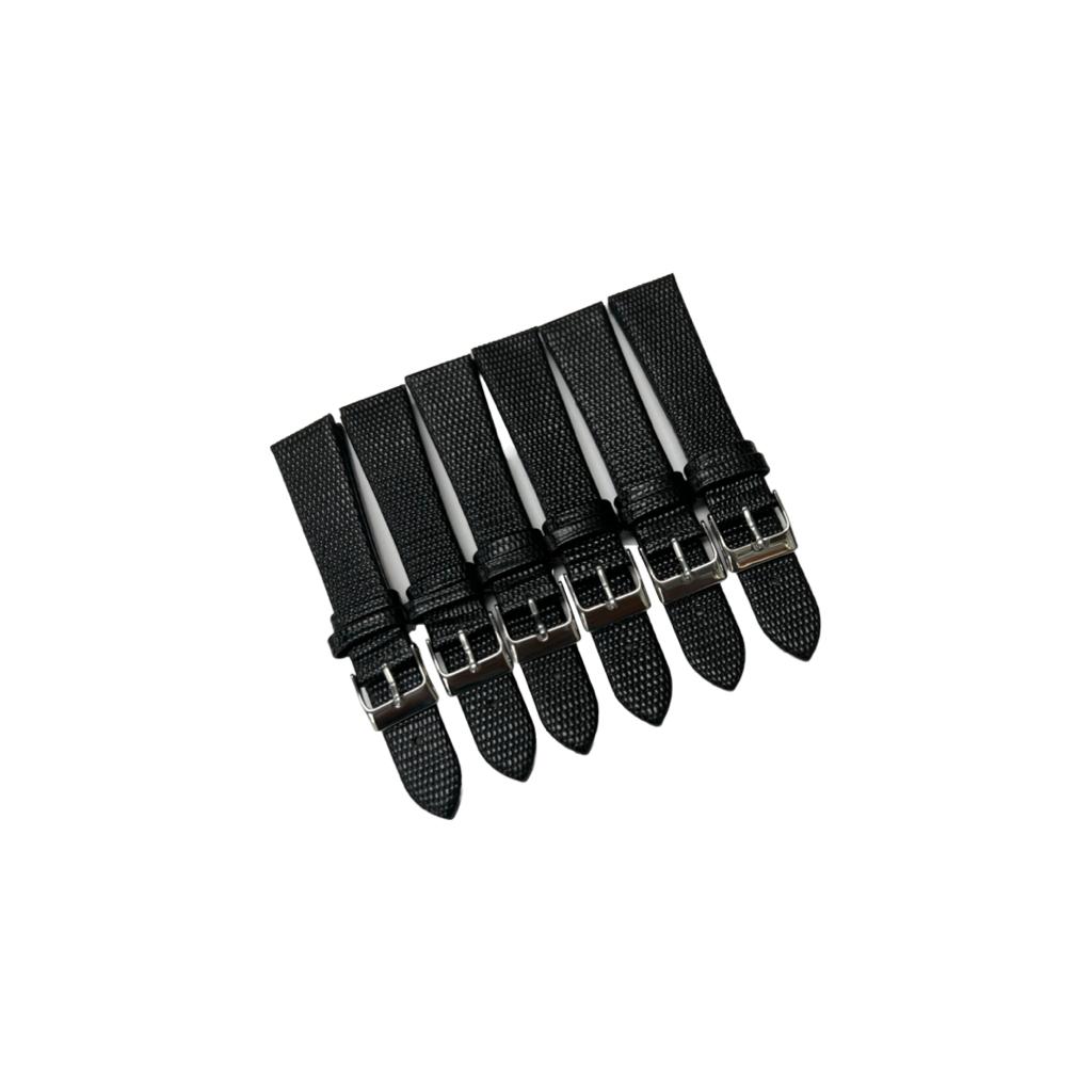Watch Bands 12 - 24mm Genuine Leather Lizard Grain Best Quality - Universal Jewelers & Watch Tools Inc.
