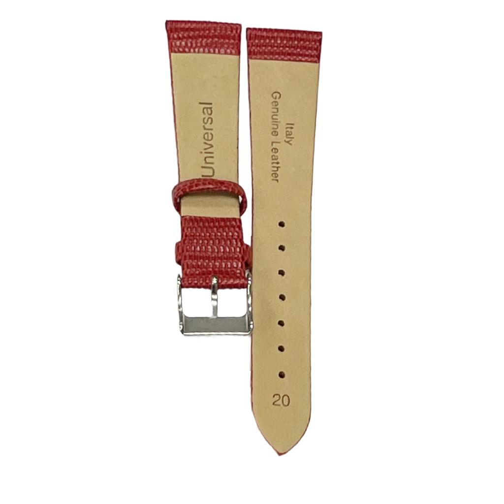 Watch Bands 12 - 24mm Genuine Leather Lizard Grain Best Quality - Universal Jewelers & Watch Tools Inc.