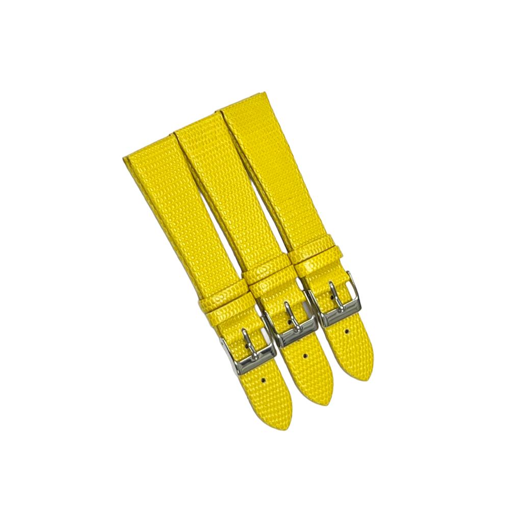 Watch Bands 12 - 24mm Genuine Leather Lizard Grain Best Quality - Universal Jewelers & Watch Tools Inc.
