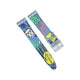 Plastic PVC Watch Band Strap Art Design Swatch Replacement Including Pins 17mm - Universal Jewelers & Watch Tools Inc.