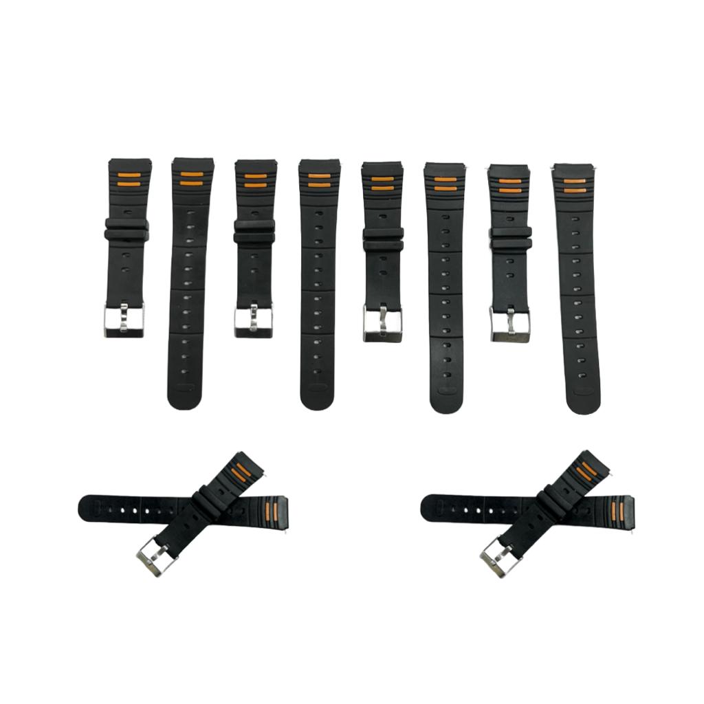 Water Resistant PVC Sport Watch Band Strap 16mm Fits Timex, Casio and others - Universal Jewelers & Watch Tools Inc.