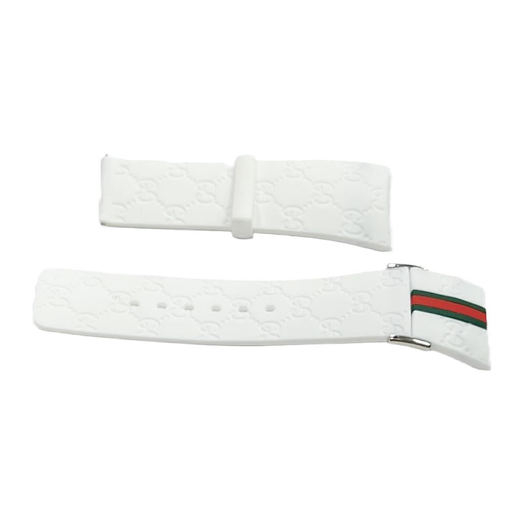 Replacement I - Gucci Rubber Multicolor Watch Band 26MM Special Edition YA114207 and others - Universal Jewelers & Watch Tools Inc.