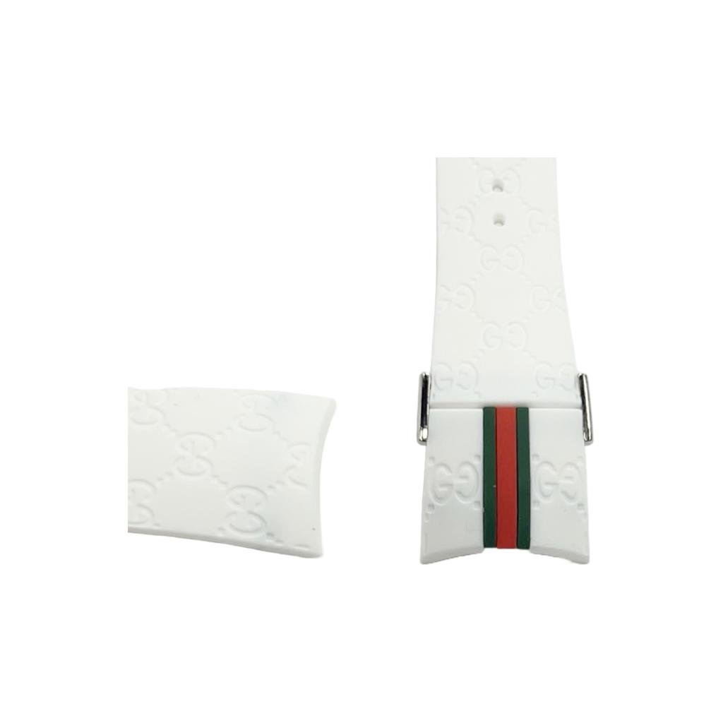 Replacement I - Gucci Rubber Multicolor Watch Band 26MM Special Edition YA114207 and others - Universal Jewelers & Watch Tools Inc.