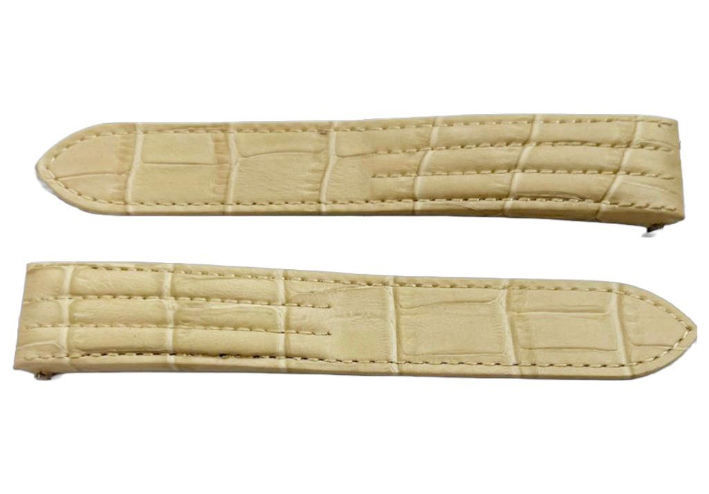 Multi - colors Replacement Cartier Roadster 19MM & 21MM Leather Band Alligator/Crocodile Grain - Universal Jewelers & Watch Tools Inc.