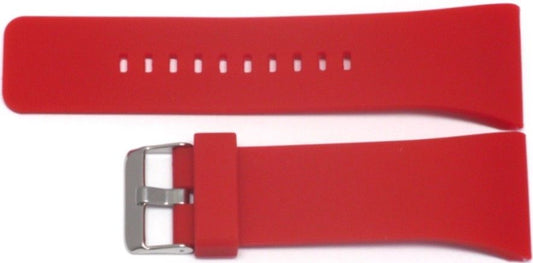 Best Quality,Silicon Watch Band 31mm Red for Big Size Sport Watch - Universal Jewelers & Watch Tools Inc.