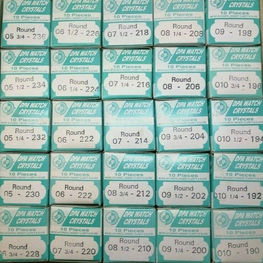 Watch Crystal Plastic Low Domed 19.4 mm, Height 3.0 mm - Universal Jewelers & Watch Tools Inc.